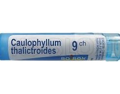 caulophyllym 9ch homeopatía para el parto