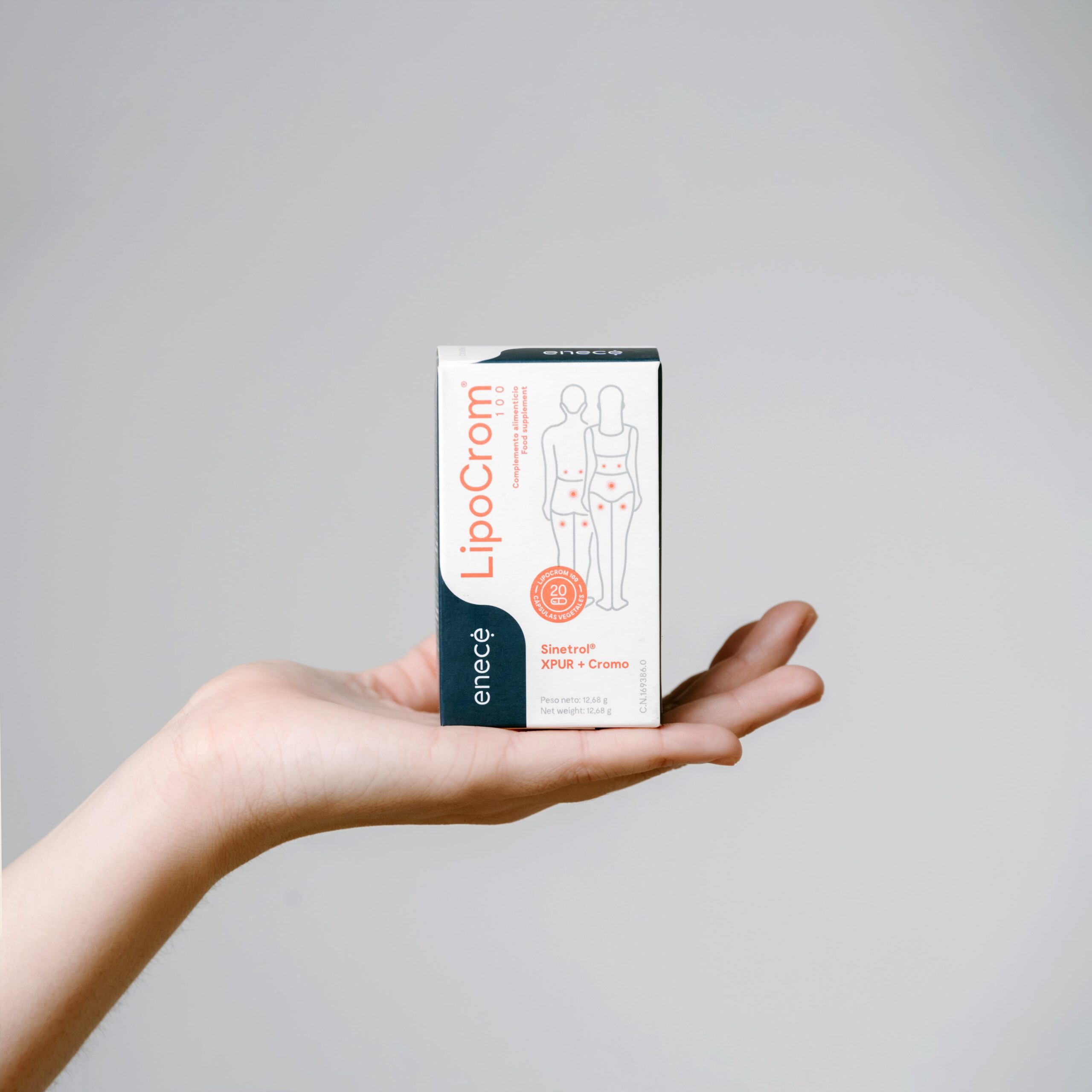 Lipocrom quemagrasas de cromo enece 20 capsulas - Imagen 3