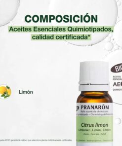 comprar limon aceite esencial pranarom